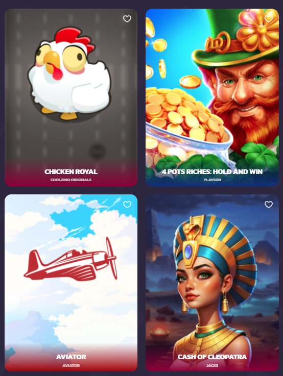 Coolzino Casino official website